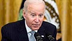 US-Präsident Joe Biden im Januar 2022. Er ordnete den jüngsten Militärschlag in Syrien an