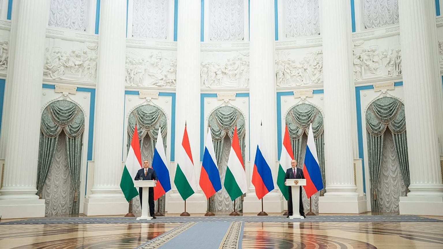 Orbán Viktor Moszkvában