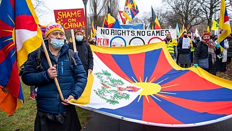"Spiele der Schande" in Peking