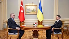 Ukrainian President Volodymyr Zelenskyy, and Turkey's President Recep Tayyip Erdogan