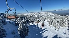 The Troodos mountains is the largest mountain range in Cyprus