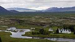 The small tourist plane is believed to have crashed in the Thingvellir national park.
