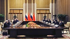 Встреча лидеров России и Китая