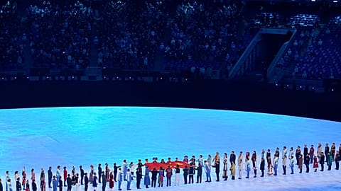 Olympische Winterspiele von Peking 2022 sind eröffnet 