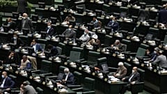 مشرعون إيرانيون في البرلمان - في طهران. 2021/12/12