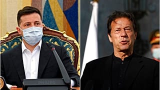 Ukrayna Başbakanı Zelensky, Pakistan Başbakanı İmran Khan