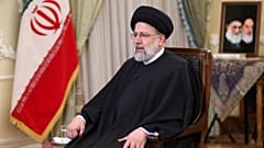 الرئيس الإيراني إبراهيم رئيسي يتحدث في مقابلة تلفزيونية في طهران - إيران. 2022/01/25