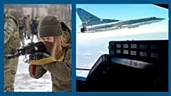 Demonstration der militärischen Stärke: in der Ukrainekrise setzen USA und Russland auf Abschreckung