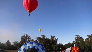 Festival de balões de ar quente em Peñaflor, Chile