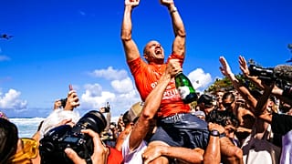 Kelly Slater campeón del Pipeline Masters de Hawái