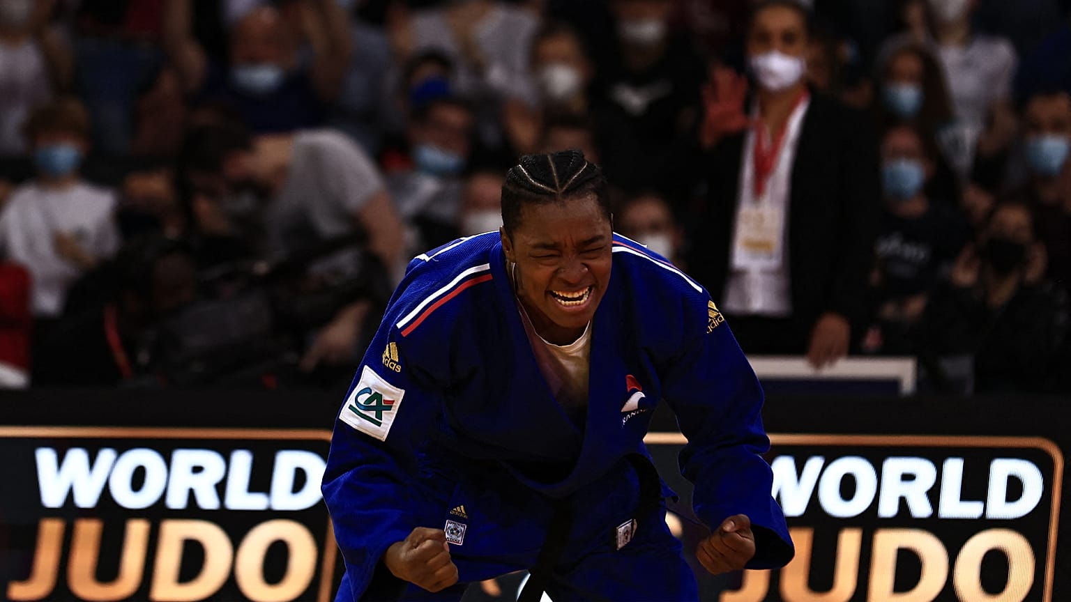 Audrey Tcheuméo a remporté pour la cinquième fois le Grand Slam de judo de Paris