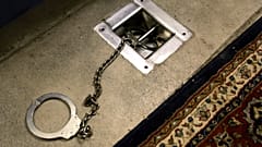 زنزانة بلوك أ في سجن المعسكر 5 شديد الحراسة في خليج غوانتانامو، القاعدة البحرية الأمريكية - كوبا. 2006/06/26