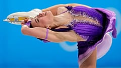 Выступление россиянки Камилы Валиевой в короткой программе. 
