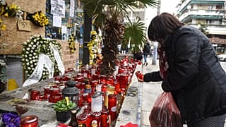 Το σημείο στη Χαριλάου όπου δολοφονήθηκε ο 19χρονος Άλκης