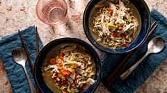 Eine leckere Nudelsuppe, viel zu schade zum Verschlingen ((Illustrationsbild)
