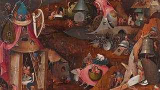 Hieronymus Bosch: Gyönyörök kertje (részlet)