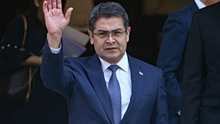 Juan Orlando Hernández, en imágen de archivo