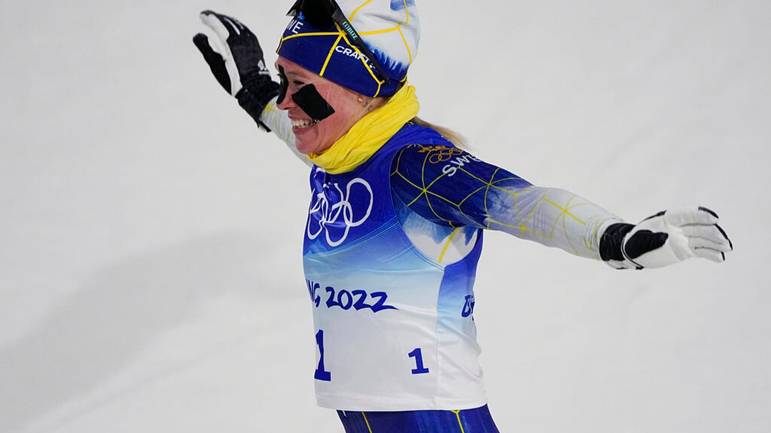 Una de las ganadoras de un oro para Suecia