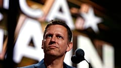 Der milliardenschwere Tech-Investor Peter Thiel bei der Republican National Convention in Cleveland,  19.07.2016
