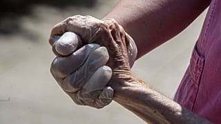 Nearly 40% of Italian people aged over 75 live alone, according to 2018 statistics.