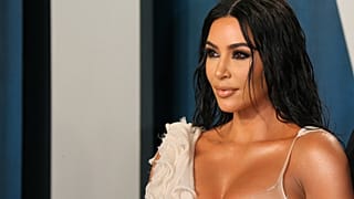 File- US media personality Kim Kardashian attends the 2020 Vanity Fair Oscar Party