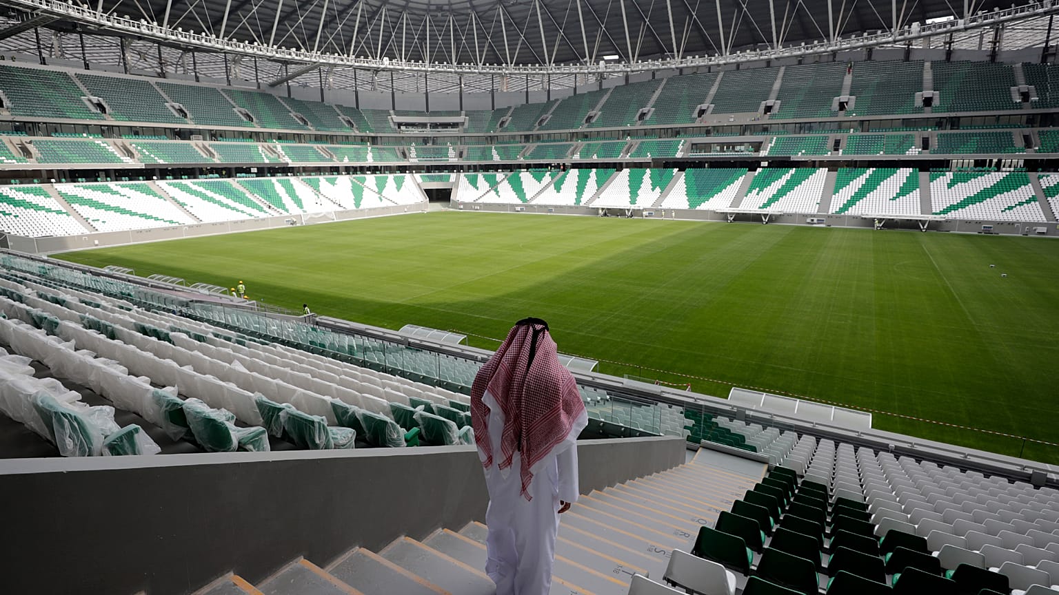 أحد ملاعب قطر التي ستستضيف المواجهات النهائية لمونديال 2022 