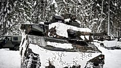 Британские военные на учениях в Эстонии