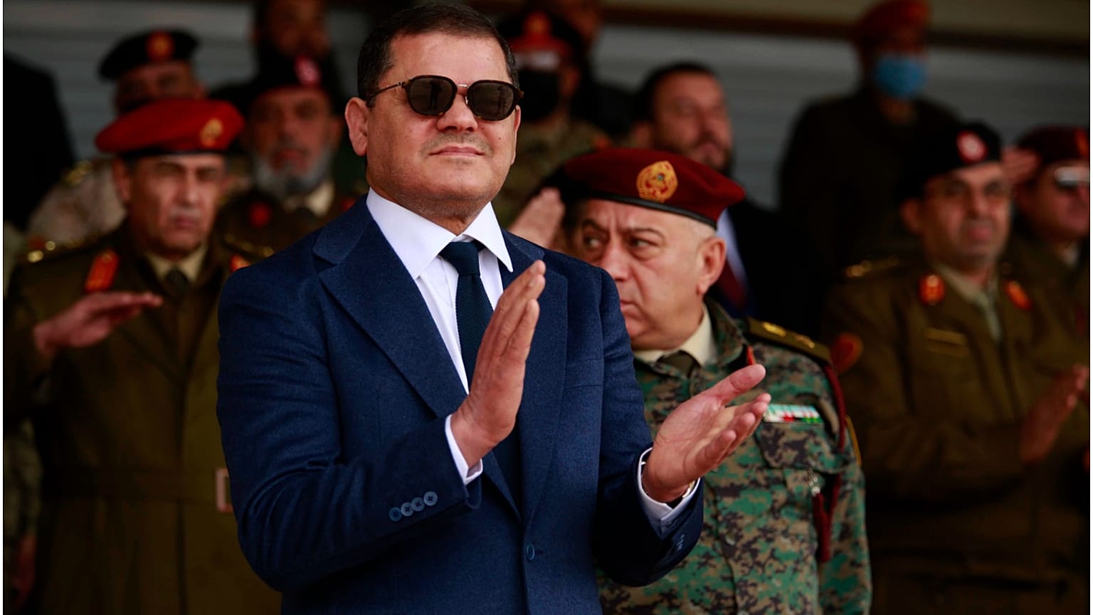  رئيس وزراء ليبيا المؤقت عبد الحميد الدبيبة