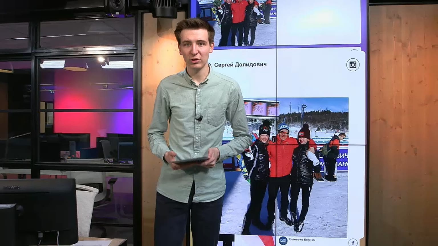 euronews-Moderator Matthew Horloyd