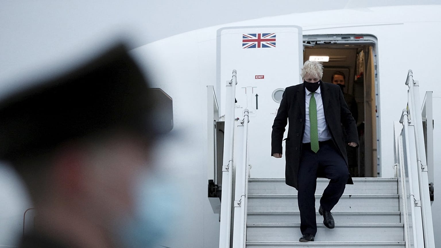 Boris Johnson Kijevben is tárgyalt február elején