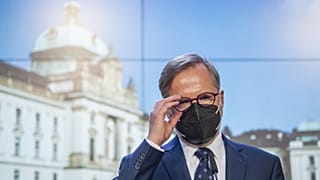 Petr Fiala cseh miniszterelnök