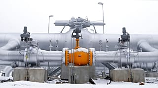 Parts of the natural gas pipe line station