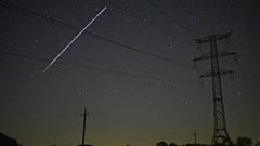 SpaceX StarLink műhold Salgotarján felett