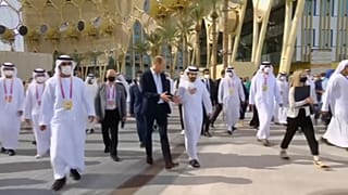 الامير ويليام على أرض إكسبو دبي2020