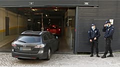 Viatura da polícia que transportava jovem suspeito de terrorismo chega ao Tribunal de Instrução Criminal, em Lisboa