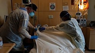 Tod eines Patienten durch Covid-19 - ARCHIV
