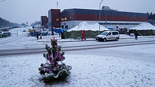 Göçmen krizi sırasında Belarus sınırında Iraklı göçmenlerin tutulduğu merkezlerden birisi