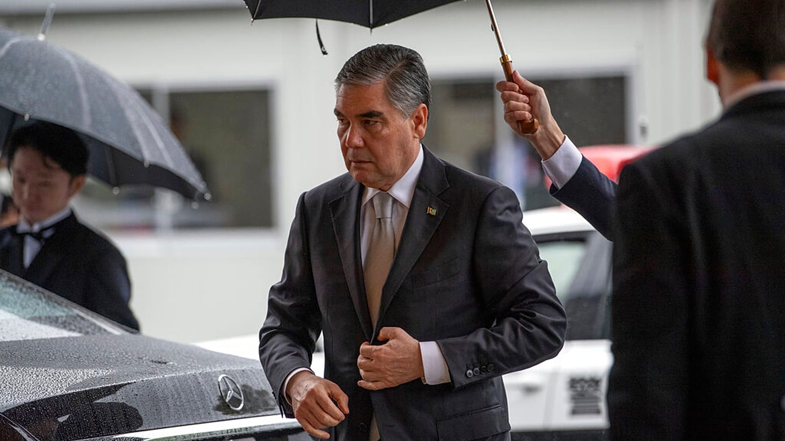 Türkmen Devlet Başkanı Gurbanguli Berdimuhamedov 