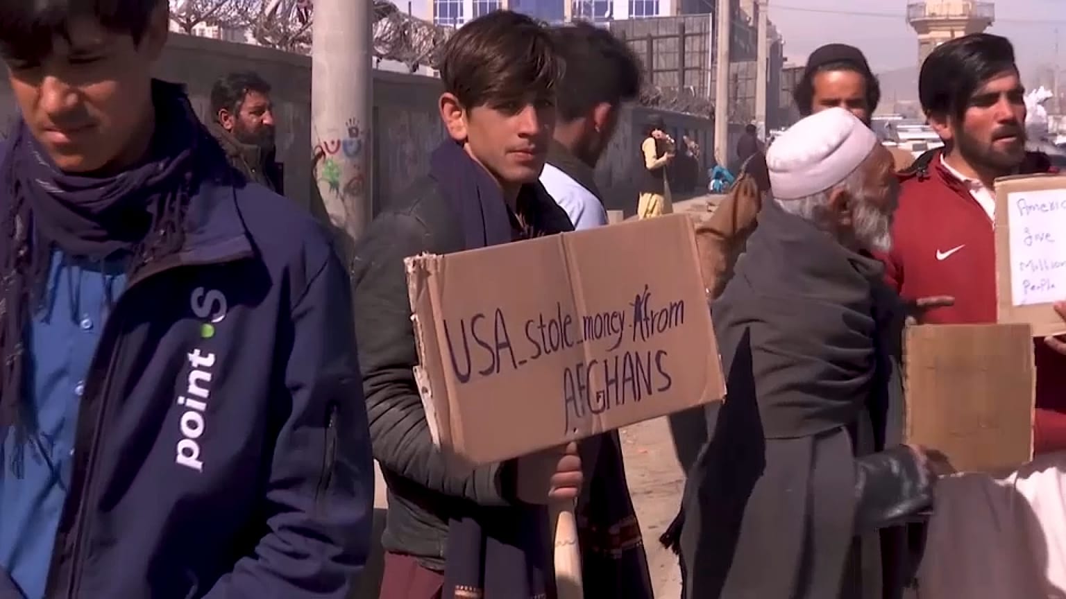 Protest in Kabul