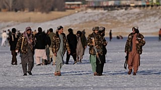 مأموران طالبان در نزدیکی کابل