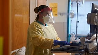 Krankenschwester in den USA - Symbolbild