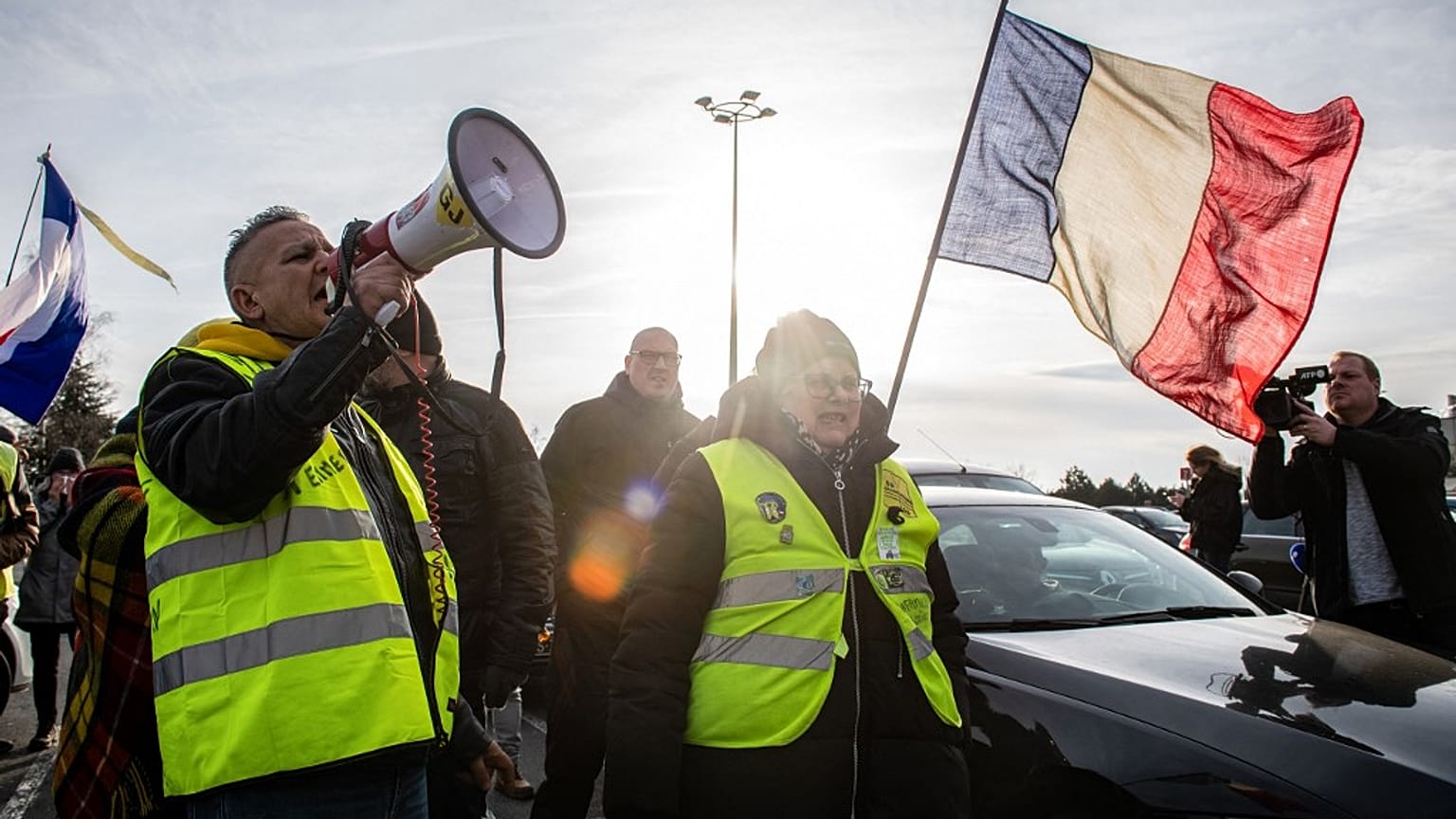 Le "convoi de la liberté" français en route vers Bruxelles ou Strasbourg