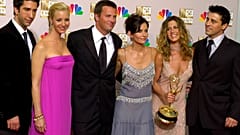 (archive) Les acteurs de la série "Friends", le 22 septembre 2002.