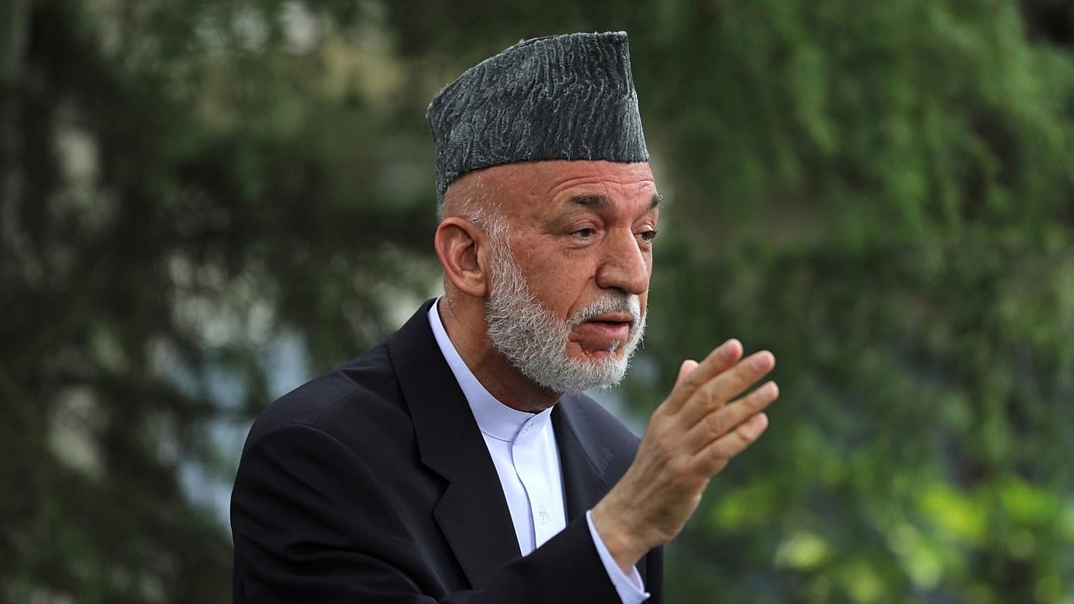 حامد کرزی رئیس جمهور پیشین افغانستان