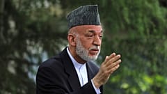 حامد کرزی رئیس جمهور پیشین افغانستان
