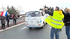 Französischer "Freiheitskonvoi" nach Brüssel