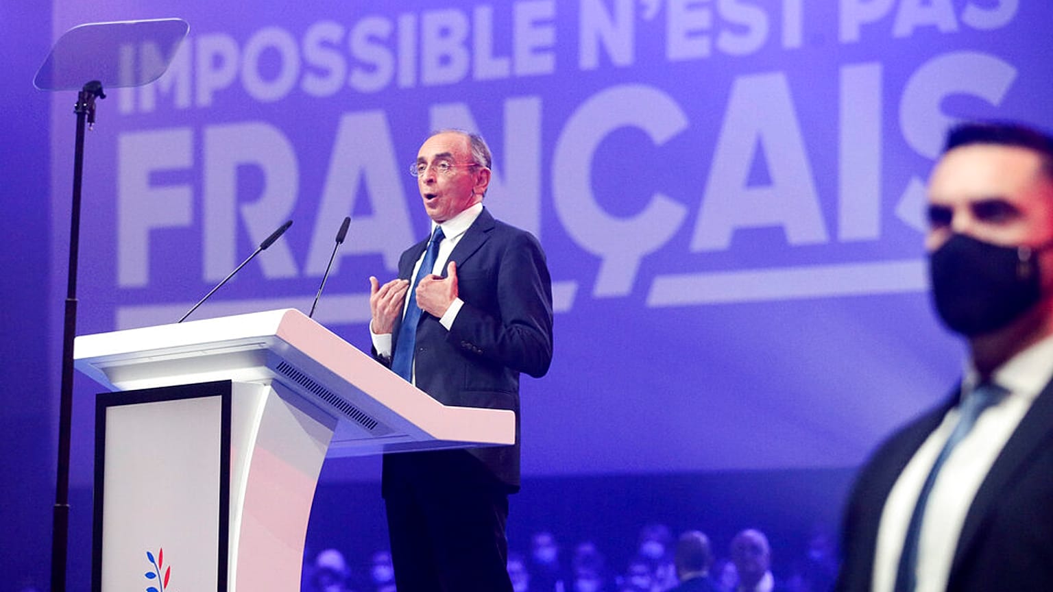 Éric Zemmour en meeting à Lille le 5 février 2022