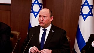  رئيس الوزراء الإسرائيلي نفتالي بينيت يترأس الاجتماع الأسبوعي لمجلس الوزراء في مكتب رئيس الوزراء في القدس، الأحد 13 فبراير 2022