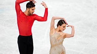 Êxtase do ouro para Papadakis e Cizeron
