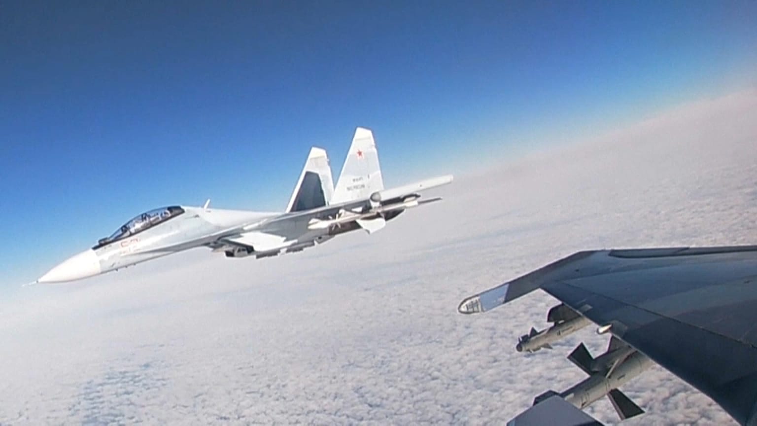 Russischer Su-30 Kampfjet